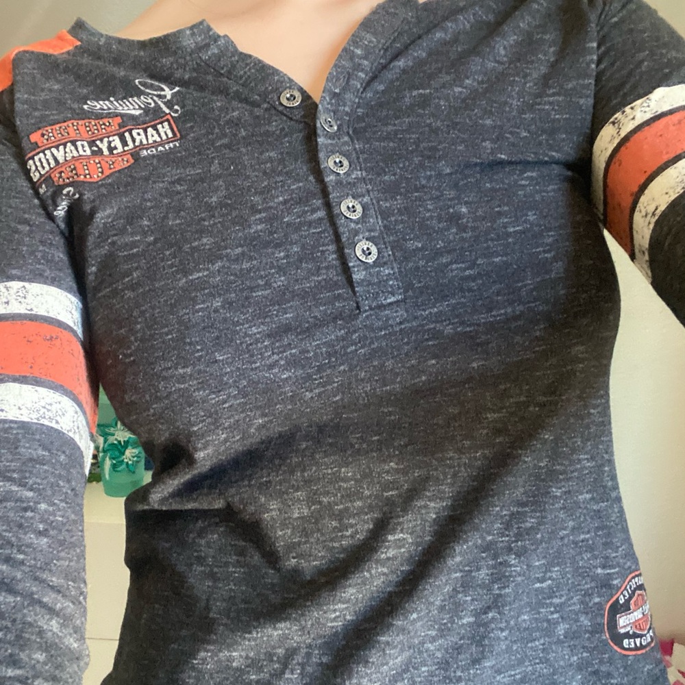 Harley-Davidson Authentic Buttoned Long Sleeve